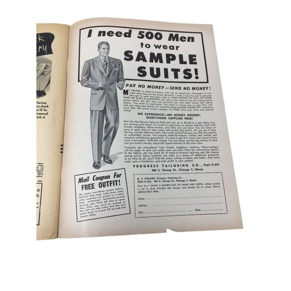 Beauty Parade Magazine January 1952 -  Classic Pulp Pin-up Beauty Collectible - - Picture 13 of 14